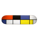 Recherche de mondrian skateboards Peinture