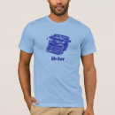 Recherche de machine à écrire vintage tshirts Bleu