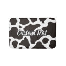 Recherche de vache tapis de bain Noir