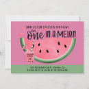 Recherche de de pastèque anniversaire invitations Été