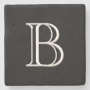 Recherche de style dessous de verres Noir et blanc