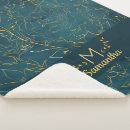 Suche nach aquamarin und gold decken Monogramm
