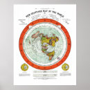 Suche nach erde ist flach poster Welt