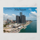 Suche nach detroit skyline postkarten Wolkenkratzer