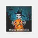 Recherche de fête effrayante serviettes Squelette