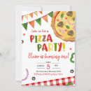 Recherche de pizza party anniversaire invitations Pour tous