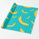 Recherche de banane papier cadeau Motif de fruits