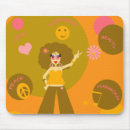 Recherche de hippies mousepads Rétro