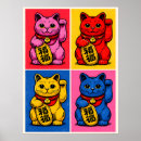 Suche nach maneki neko poster Katze