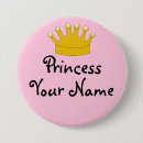 Suche nach rosa prinzessin buttons Personalisiert
