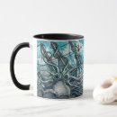 Recherche de poulpe géant tasses Bleu