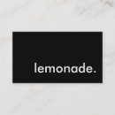 Suche nach limonade visitenkarten Retro