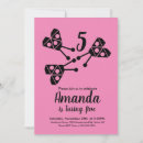 Recherche de coccinelle rose invitations Rouge