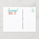 Recherche de jardinage vintage cartes postales Été