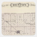 Recherche de cantons autocollants Indiana