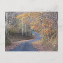 Recherche de route de campagne cartes postales Automne