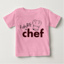 Recherche de cuisinier bébé tshirts Cuisson
