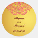 Recherche de indien mariage autocollants Rose