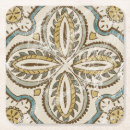 Recherche de batik dessous de verres Carré