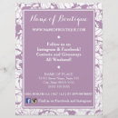 Suche nach lila blumen flyer Customer
