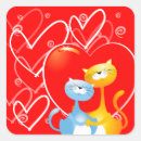 Suche nach katzen cartoon aufkleber Liebe