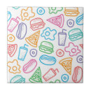 Recherche de calories carreaux Arrière plan