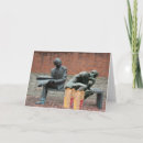 Recherche de penseur vœux cartes Statue