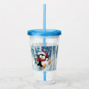 Recherche de pingouin verres bouteilles Noël