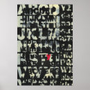 Suche nach abstrakte buchstaben poster Alphabet