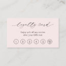 Recherche de fidélité cartes Simple