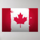 Recherche de drapeau du canada posters Grunge