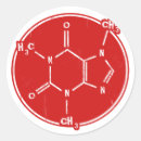 Recherche de caféine autocollants Geek