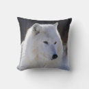 Recherche de loup blanc coussins Loups
