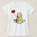 Suche nach gelbe herzen tshirts Labrador