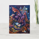 Recherche de dragons vœux cartes Enfants