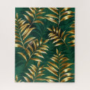 Recherche de fougère puzzles Vert
