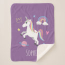 Suche nach niedlicher unicorn decken Girl