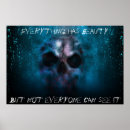 Recherche de beauté posters Gothique