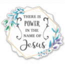 Suche nach jesus name aufkleber Christlicher glaube