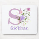 Suche nach blumen monogramm buchstabe mousepads Aquarell