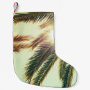 Recherche de palmiers chaussette de noël Plage