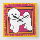 Recherche de frise bichon horloges Animal