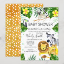Suche nach afrikanische tiere einladungen Safari babydusche