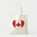 Recherche de drapeau du canada sacs Coeur