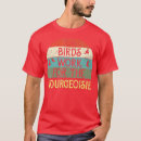 Suche nach vintage vögel tshirts Aquarell