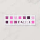 Suche nach balletts visitenkarten Rosa