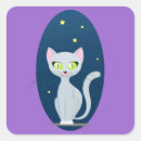 Suche nach niedlicher cartoon aufkleber Kitty