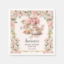 Recherche de vintage rose serviettes Bride