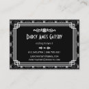 Recherche de gatsby cartes visite Géométrique