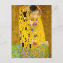 Recherche de klimt cartes postales Le baiser